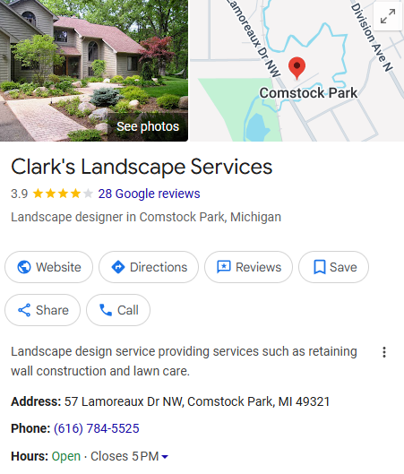 Clark's Landscaping Reviews